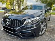 Mercedes-Benz C200 2.0 Avantgarde (A) AMG FULL SERVICE RECORD BY CYCLE AND CARRIAGE PERFECT CONDITION LIKENEW
