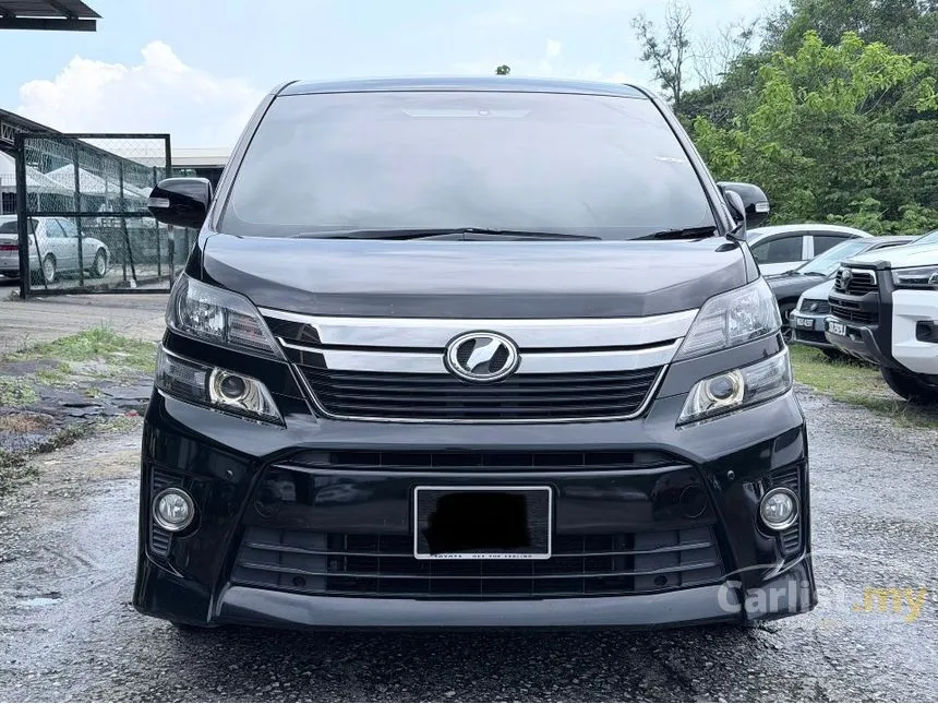 2013 Toyota Vellfire Z Golden Eyes MPV