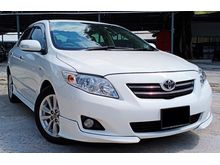 True Year 2010 Toyota Corolla Altis 1.8 G TRD Facelift, Electric Seat, Promo End Year