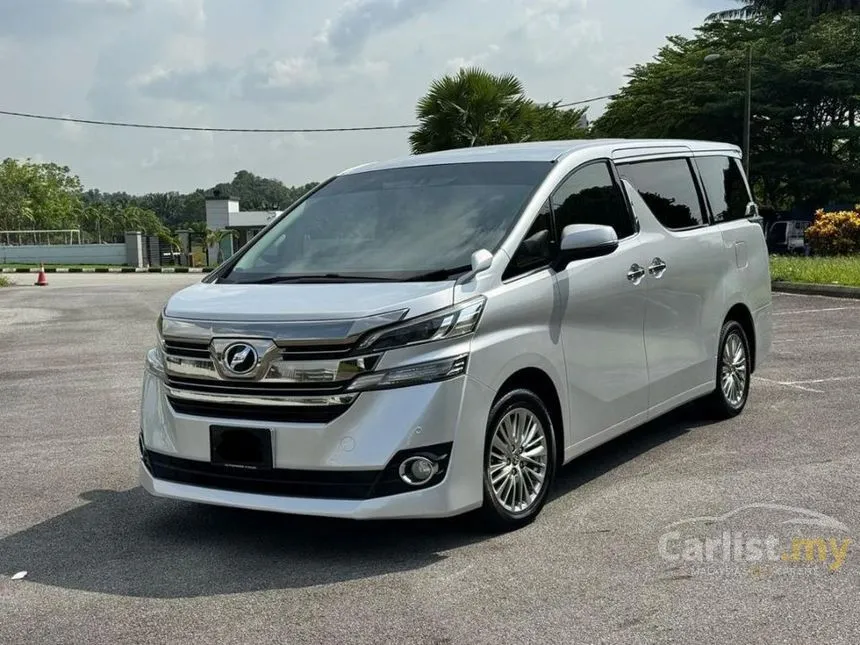 2015 Toyota Vellfire Z MPV