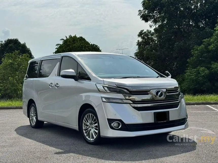 2015 Toyota Vellfire Z MPV