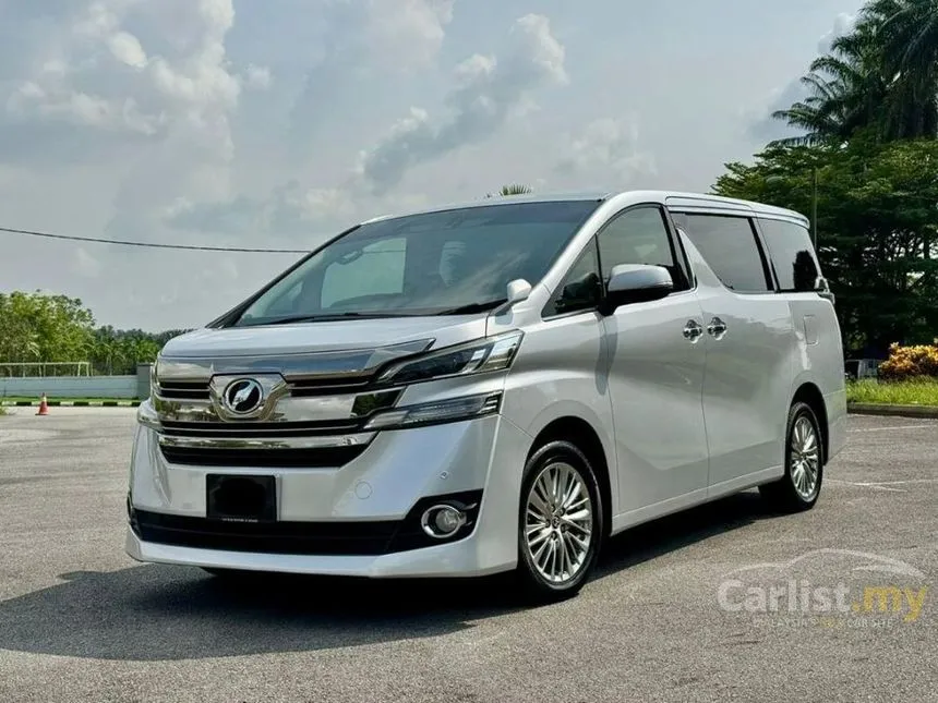 2015 Toyota Vellfire Z MPV