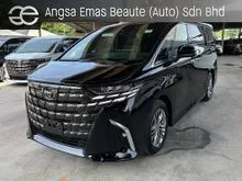 2025 Toyota Alphard 2.5 Z MPV (A) 6A CAR
