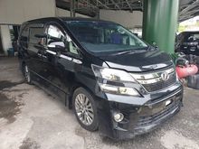 2014 Toyota Vellfire 2.4 Z G Edition MPV
