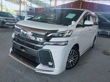 2017 Toyota Vellfire 2.5 Z G Edition MPV