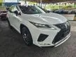 Recon 2020 Lexus RX300 2.0 F Sport Sunroof 3 LED HEAD UP DISPLAY RED LEATHER SEATS JAPAN HIGH GRADE CAR BACK LEFT CAMERA POWER BOOT UNREGISTERED