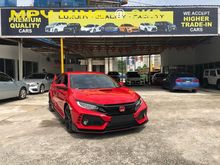 2019 Honda CIVIC TYPE R 2.0 VTEC TURBO (M) FK8 LIKE NEW CAR Mileage ONLY 1K KM