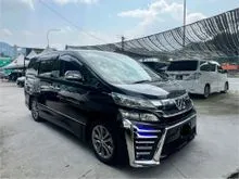 2011 Toyota Vellfire 2.4 Z MPV POWER BOOT , 2 POWER DOOR , 7 SEATER 1 YEARS WARRANTY