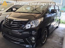 2013 Toyota Alphard 2.4 G 240S Gold MPV NO GST Unregister