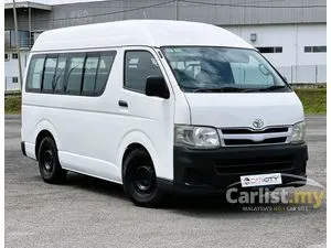 2012 Toyota Hiace 2.5 Window Van Van
