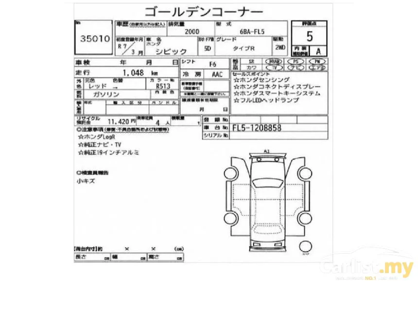 2025 Honda Civic Type R Hatchback