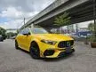 Recon Japan Spec - 2020 Mercedes-Benz A45S AMG 4Matic+ Hatchback Unreg - 360 Camera + Dynamics Suspension - Cars for sale