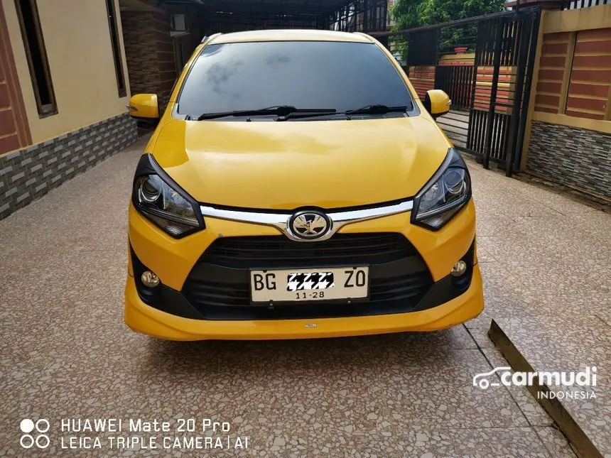 Jual Mobil Toyota Agya 2018 TRD 1.2 di Sumatera Selatan Manual Hatchback Kuning Rp 125.000.000