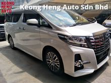 2016 Toyota Alphard 2.5 SC SUNROOF POWER DOOR POWER BOOT MEMORY PILOT SEATS CAMERA 1 YEAR WARRANTY LOCAL AP