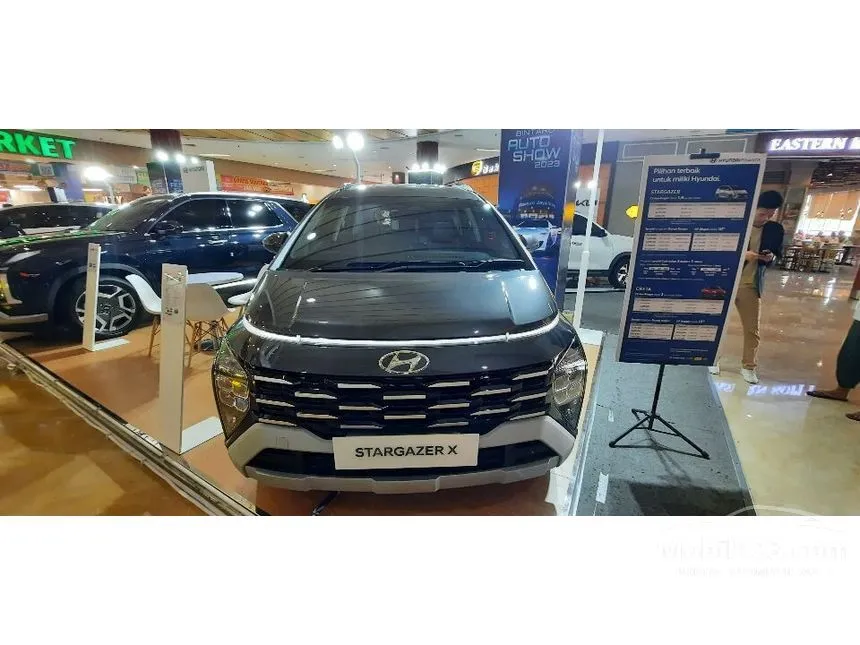 Jual Mobil Hyundai Stargazer X 2024 Prime 1.5 di DKI Jakarta Automatic Wagon Hitam Rp 318.800.000