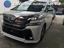 2016 Toyota Vellfire 2.5 ZG SUNROOF PRE CRASH UNREG