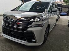 2016 Toyota Vellfire 2.5 ZG SUNROOF PRE CRASH UNREG