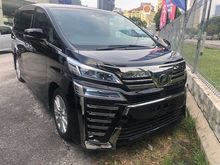 2019 Toyota Vellfire 2.5 ZA with Sunroof