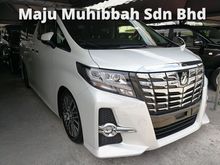 2017 Toyota Alphard 2.5 SC (SUNROOF) PRE CRASH FULL SPEC NEARLY NEW CAR UNREG