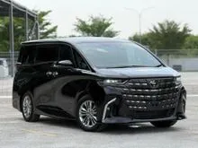 2025 Toyota Alphard 2.5 Z (A) GRADE 4.5A, LOW MILEAGE, SUNROOF, SIDE STEPS, DIGITAL INNER MIRROR, 360 CAM