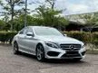 Used -2018-Mercedes Benz C200 2.0 AMG LINE (A) 9 Speed Full Service History - Cars for sale