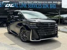 2024 Toyota Vellfire 2.4 Z Premier MPV BLACK INTERIOR 3800KM 5A