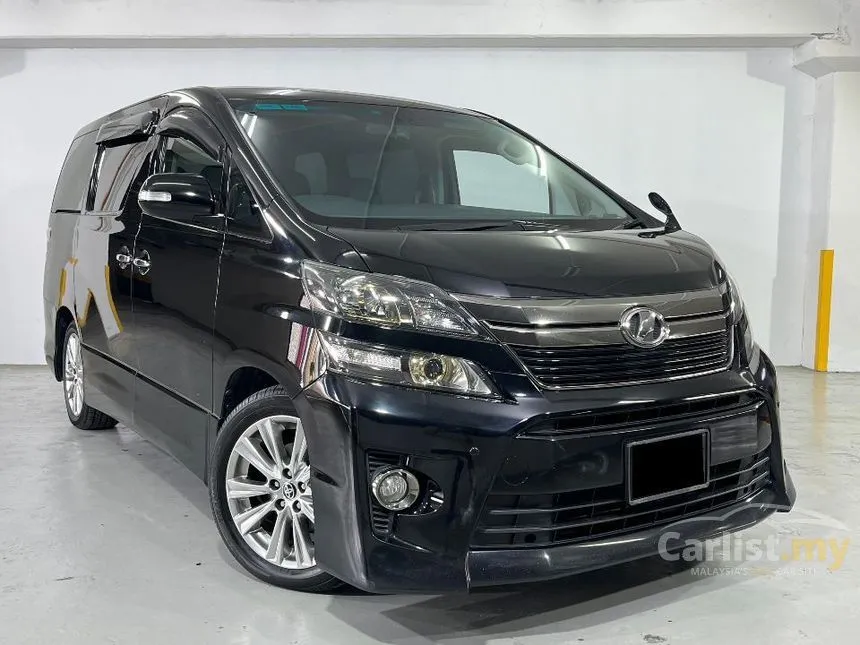 2014 Toyota Vellfire Z Golden Eyes MPV