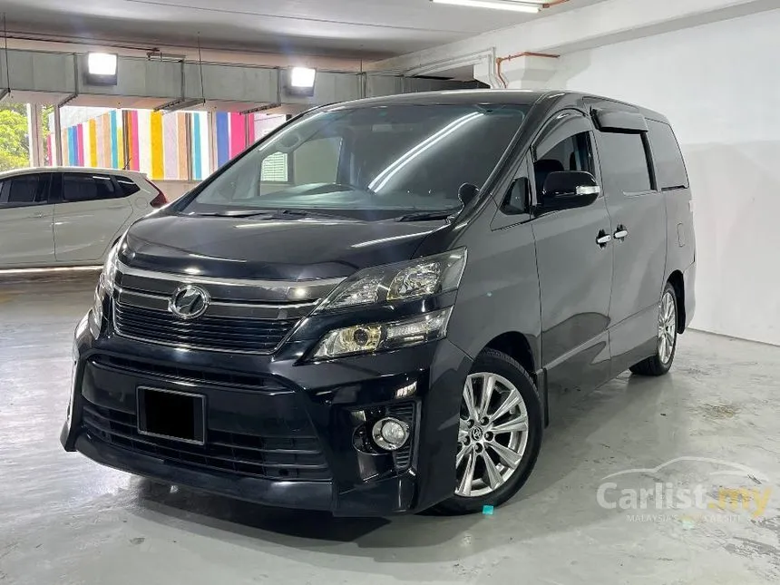 2014 Toyota Vellfire Z Golden Eyes MPV