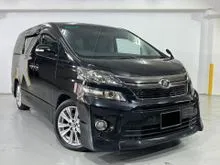 2014 Toyota Vellfire 2.4 Golden Eyes MPV ORI PAINT POWER BOOT