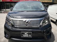 2010 Toyota Vellfire 2.4 Z Platinum MPV