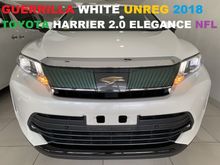 GUERRILLA WHITE UNREG 2018 TOYOTA HARRIER 2.0 NA ELEGANCE NFL JPN