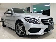 2015 Mercedes-Benz C200 2.0 AMG RED 2M-SEAT A-MATIC HUD PBOOT RCA