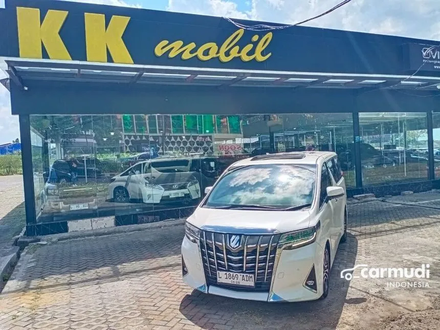 Jual Mobil Toyota Alphard 2018 G 2.5 di Jawa Timur Automatic Van Wagon Putih Rp 858.000.000