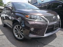 2013 Lexus RX270 2.7 VERSION L AERO BUMPER FULL LEATHER UNREG
