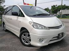 (Reg2007) (Toyota Estima 2.4 Aeras Fullest Spec) (2 Power Door) (One Japanese Lady Owner) (Pearl White) (7 Seater) (Full Bodykits) (Nice Plate 8879)