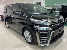 2018 Toyota Vellfire 2.5 Z A Edition MPV PIONEER ALPINE ROOF LKA PRE CRASH