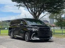 [5A] 2024 Toyota Alphard 2.5 Z [8K KM] LOW MILEAGE FULL SPEC