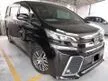 Used 2016 Toyota Vellfire 2.5 Z G (FULL SPEC) 3 UNIT RDY SSTOCK - Cars for sale
