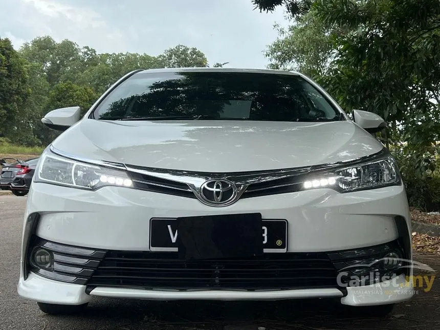 2017 Toyota Corolla Altis G Sedan
