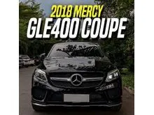 2018 Mercedes-Benz GLE400 3.0 AMG Line Coupe SUV Black Mercy GLE 400 Hitam