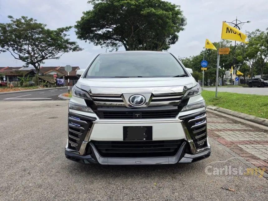 2015 Toyota Vellfire ZG MPV