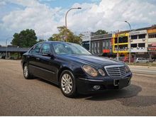 Loan Kedai/Credit/Bank Easy Approved, 2008 Mercedes-Benz E200K 1.8 Elegance Sedan