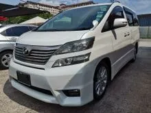 77k miles 2009 Toyota Vellfire 2.4 Z platinum MPV