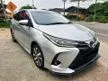 Used 2021 Toyota Vios 1.5 G Sedan AUTO NEW MODEL FACE LIFT LAUNCH IN 2021 SERVICE AT TOYOTA CENTER 5 YEARS WARRANTY TILL 2026 360 CAMERA LEATHER SEAT - Cars for sale