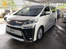 2018 Toyota Vellfire 2.5 ZA BLIND SPORT SENSOR LANE ASSIST SENSOR PRE CRASH SYSTEM ORIGINAL 360 SURROUND CAMERA JBL SOUND SYSTEM FREE 2 YEAR WARRANTY