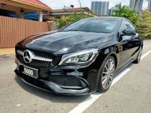 2017 Mercedes-Benz CLA200 1.6 AMG (A) MIL 40K Under Warranty Reg 2018 LOcal Hap Seng Star