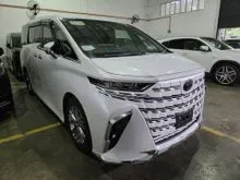2025 Toyota Alphard 2.5 Z MPV FREE COATING FREE TINT