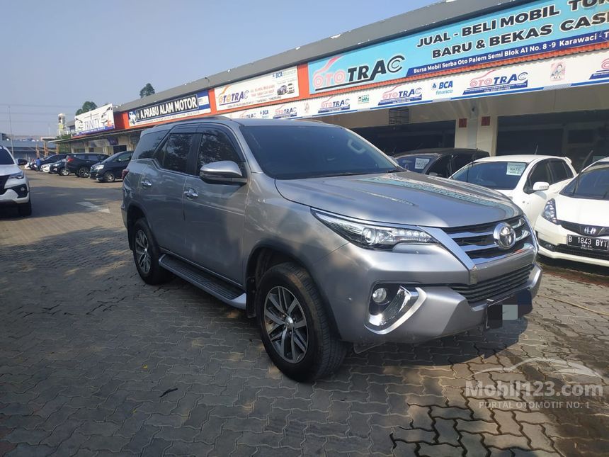 Jual Mobil Toyota Fortuner 2017 VRZ 2.4 di Banten 