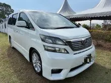 2009 Toyota Vellfire 2.4 Z Platinum MPV