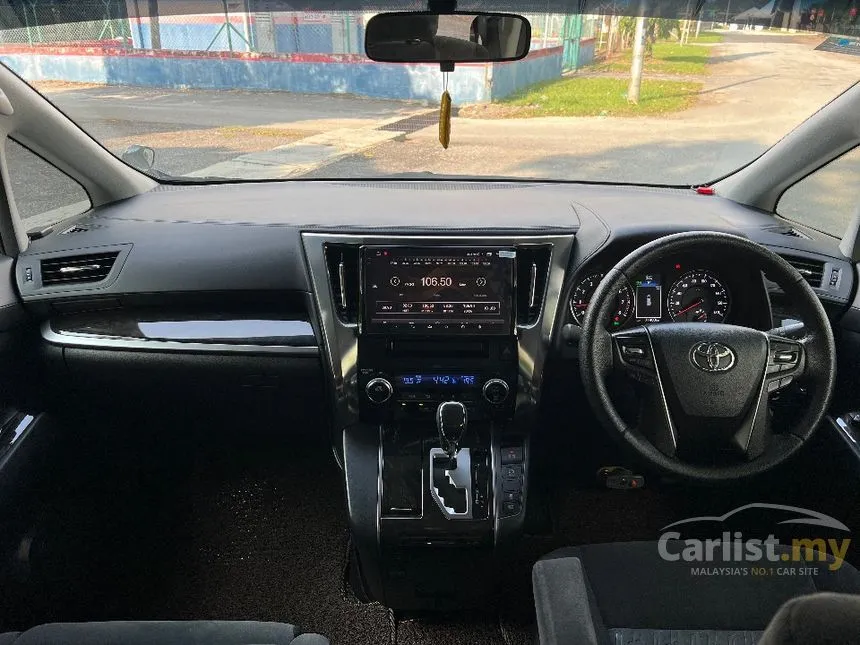 2016 Toyota Vellfire ZG MPV